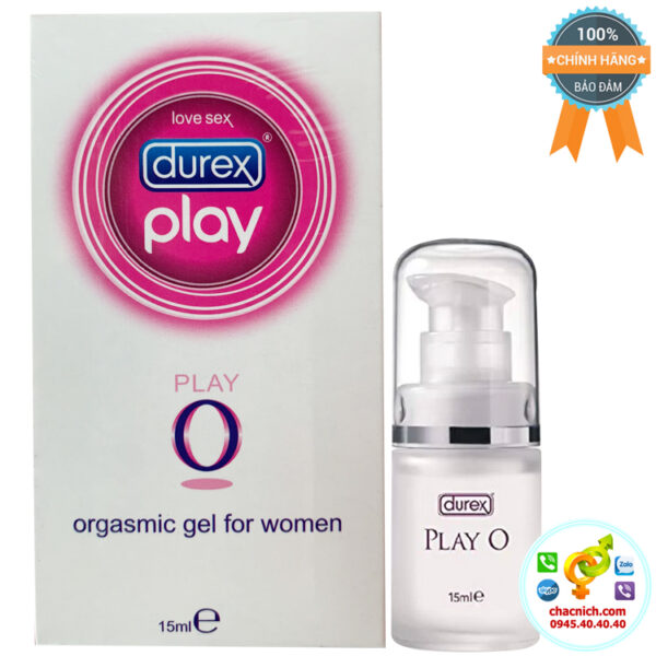 Gel tăng khoái cảm nữ Durex Play O ( Chai 15ml ) hàng chính hãng