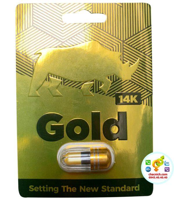 sản phẩm Gold 14K tăng cường sinh lý nam nữ mạnh mẽ
