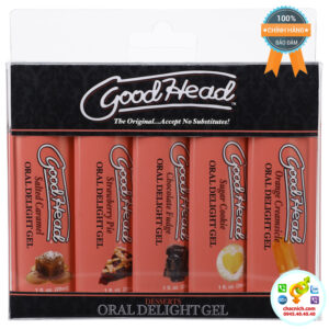 Set 5 tuýp gel hương kẹo kem và bánh ngọt ngào GoodHead Oral Delight Gel Desserts