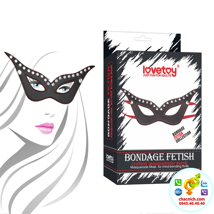 LV1651-Mat-na-hoa-trang-Bondage-Fetish-Masquerade-Mask Mặt nạ hóa trang BDSM Bondage Fetish Masquerade Mask LV1651