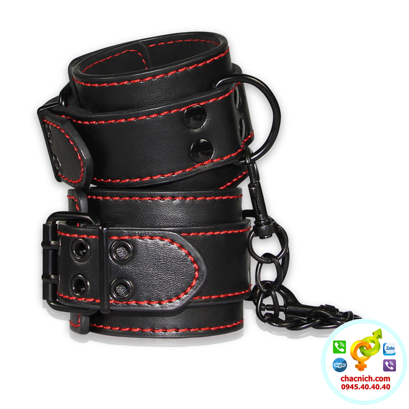 bộ còng chây bằng da cao cấp