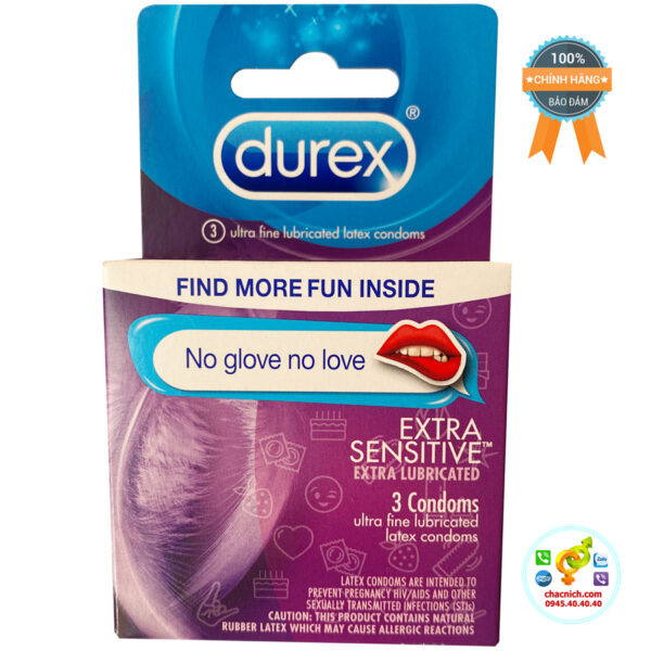 Durex Extra Sensitive Ultra Thin Condoms