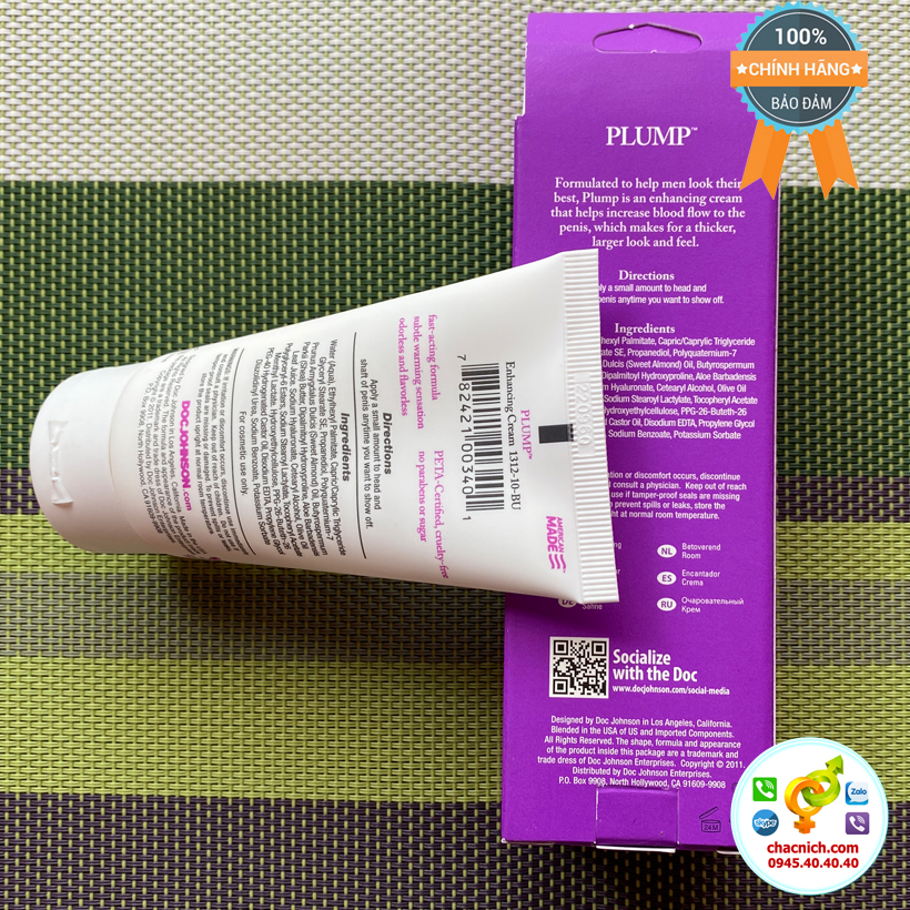 gel cương dương cao cấp dành cho nam Doc johnson nhập khẩu từ usa