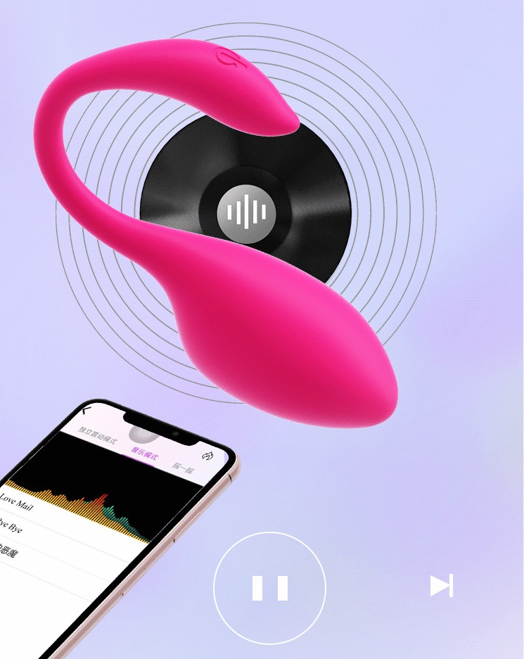 loại trứng rung nhảy theo điệu nhạc