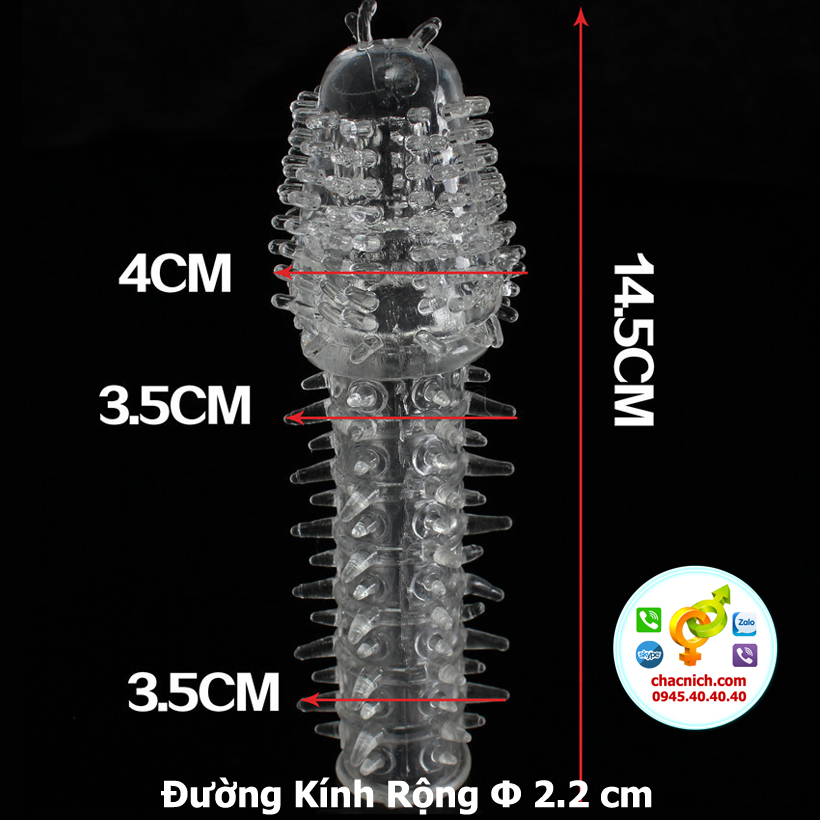 bao cao su đôn dên size nhỏ có nhiều gai quan thân