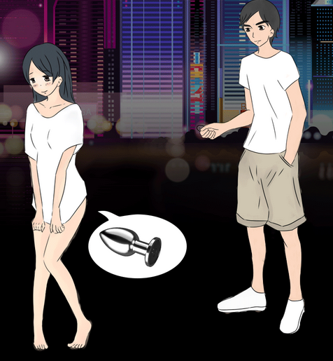 đồ chơi tình dục anal plug trêu chọc bạn nữ