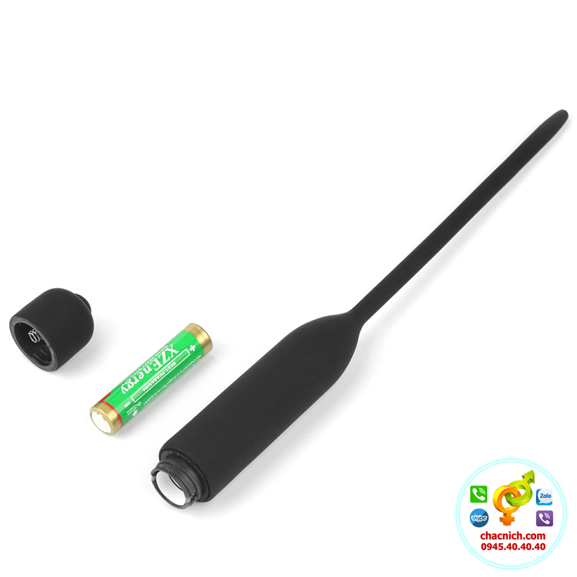 Silicone Vibrating Urethral Dilator Item Code: LV2610