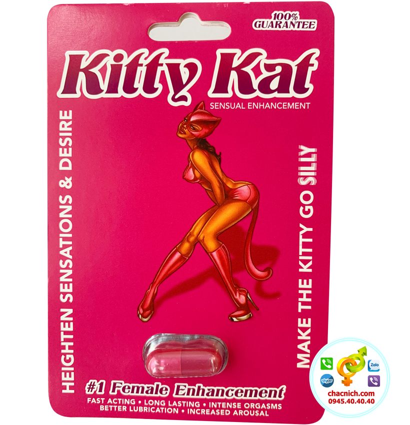 thuốc kích dục nữ dạng viên Kitty Kat Sensual Enhancement
