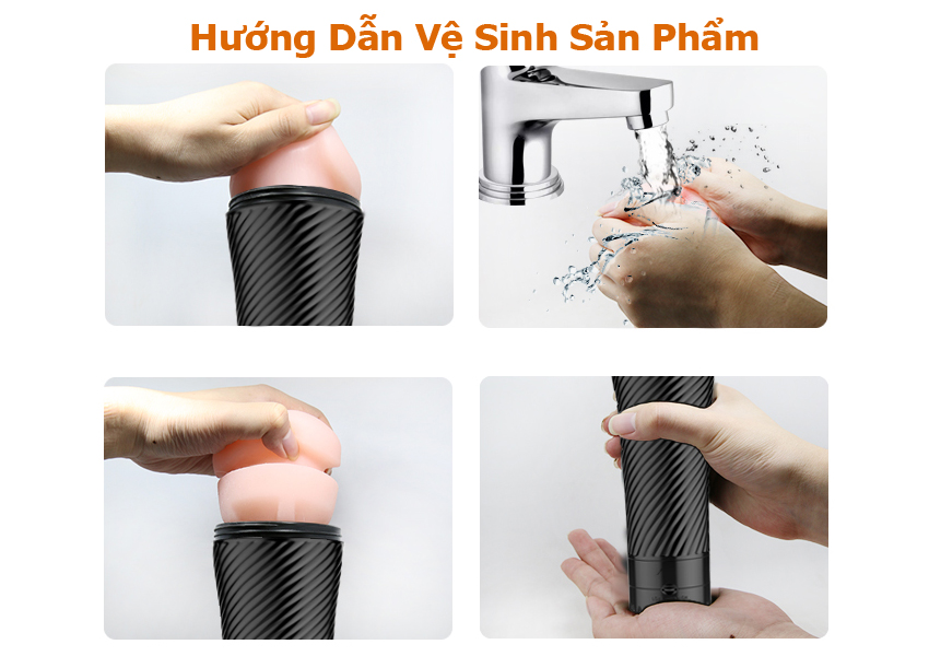 âm đạo giả cầm tay có rung dành cho đàn ông thủ dâm