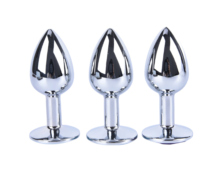 đồ cắm hậu môn bằng kim loại inox dành cho gay chơi cửa sau