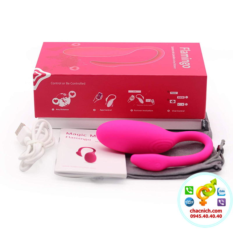 Trứng rung tình yêu Flamigo có 7 chế độ khác nhau hỗ trợ tăng khoái cảm cho bạn tình