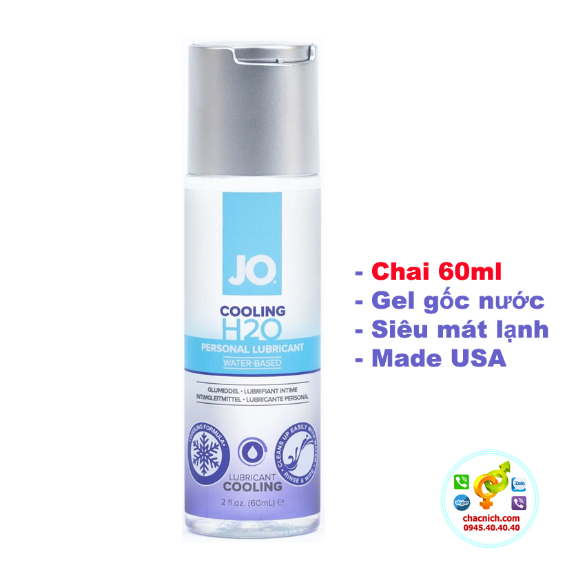 gel bôi trơn cao cấp bạc hà