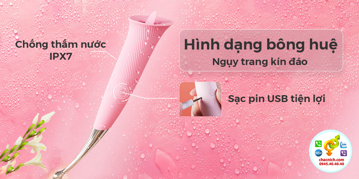 đồ chơi tình dục nữ có chức năng liếm