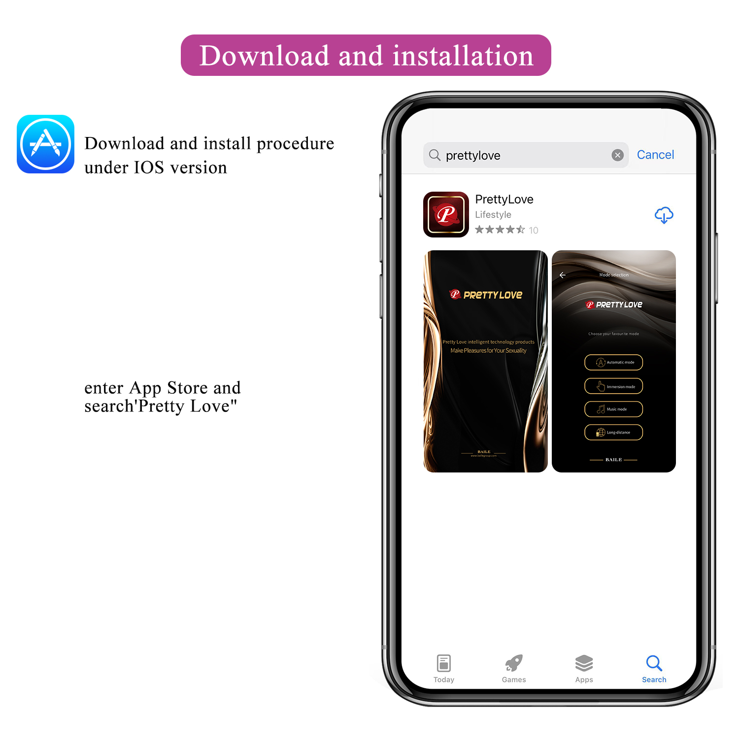 hướng dẫn tải app lybaile