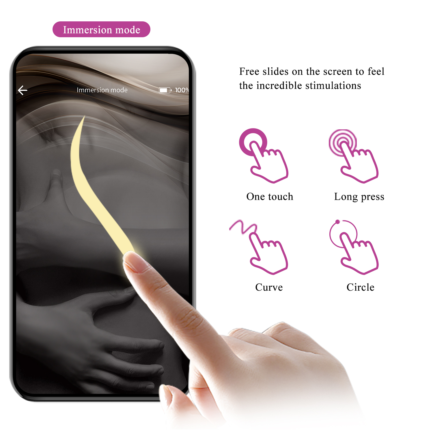 app máy rung theo hình vẽ
