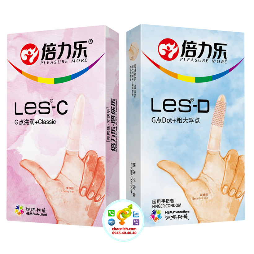 bao cao su ngón tay