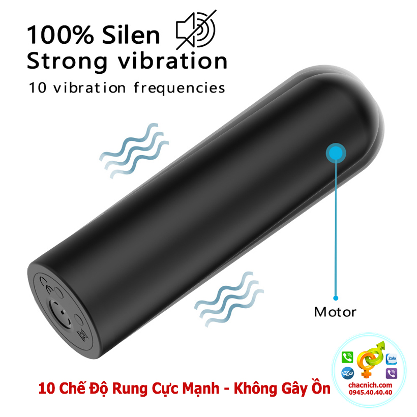 cục rung màu đen nhỏ gọn nhét quần lót