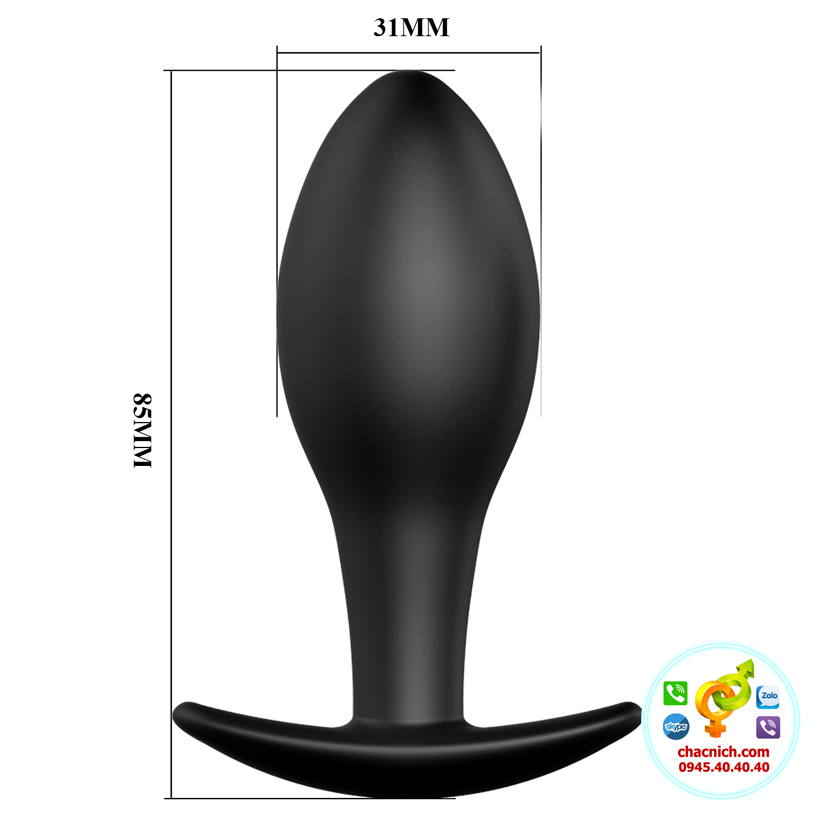 đồ chơi hậu môn không rung