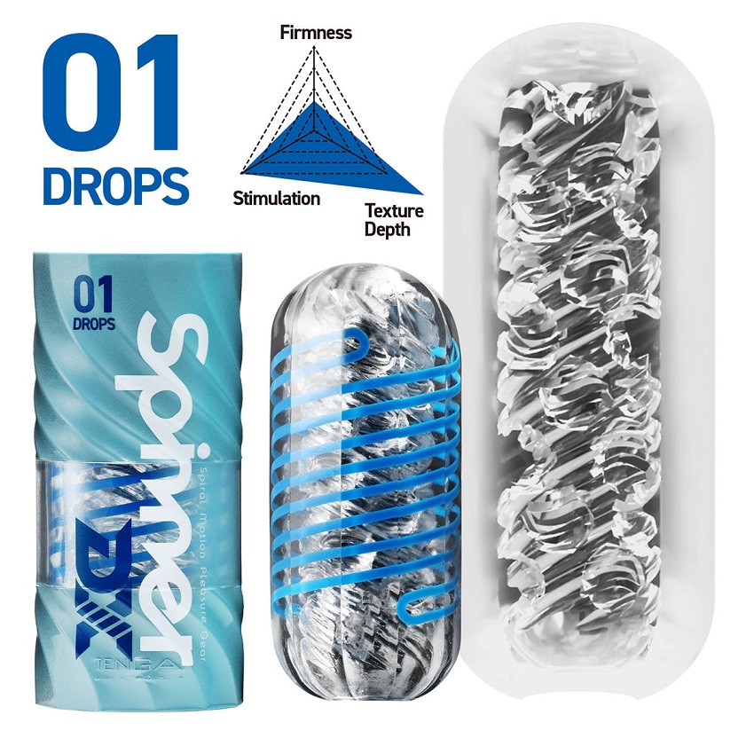 Tenga - Spinner DX 01 Drops Male Masturbator cốc Tenga Spinner DX