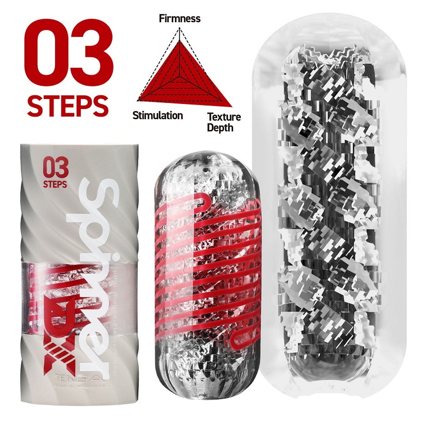 Tenga - Spinner DX 03 Steps Male Masturbator shop bán cốc tenga