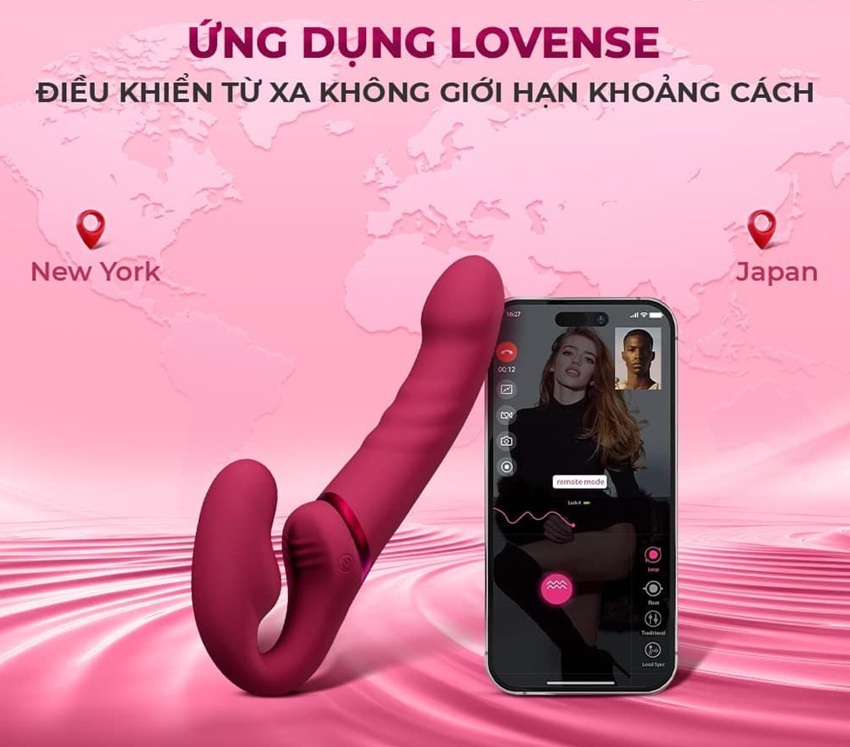 lovense-lapis dieu khien tu xa qua app máy rung 2 đầu cho les điều khiển từ xa