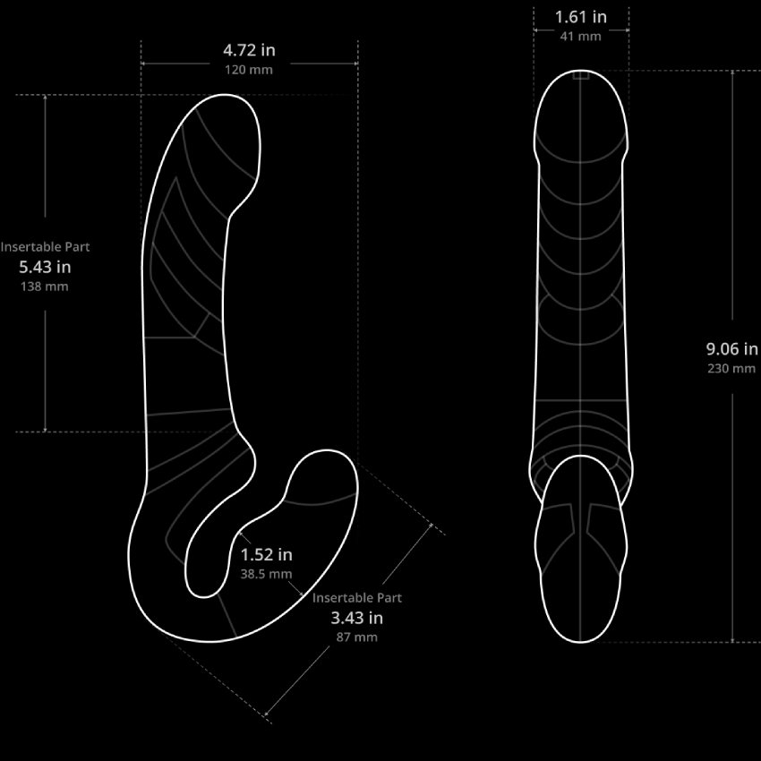 thong so kich thuoc lovense-lapis kích thước sản phẩm lovense lapis
