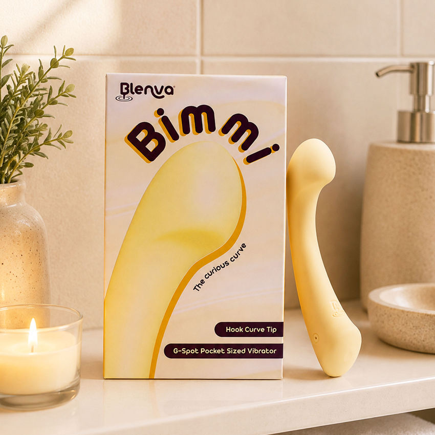 BlenvaBimmi The Curious Curve G Spot Massager do choi tinh duc nho gon 2 dau rung đồ chơi tình dục nhỏ gọn đường kính dưới 2cm